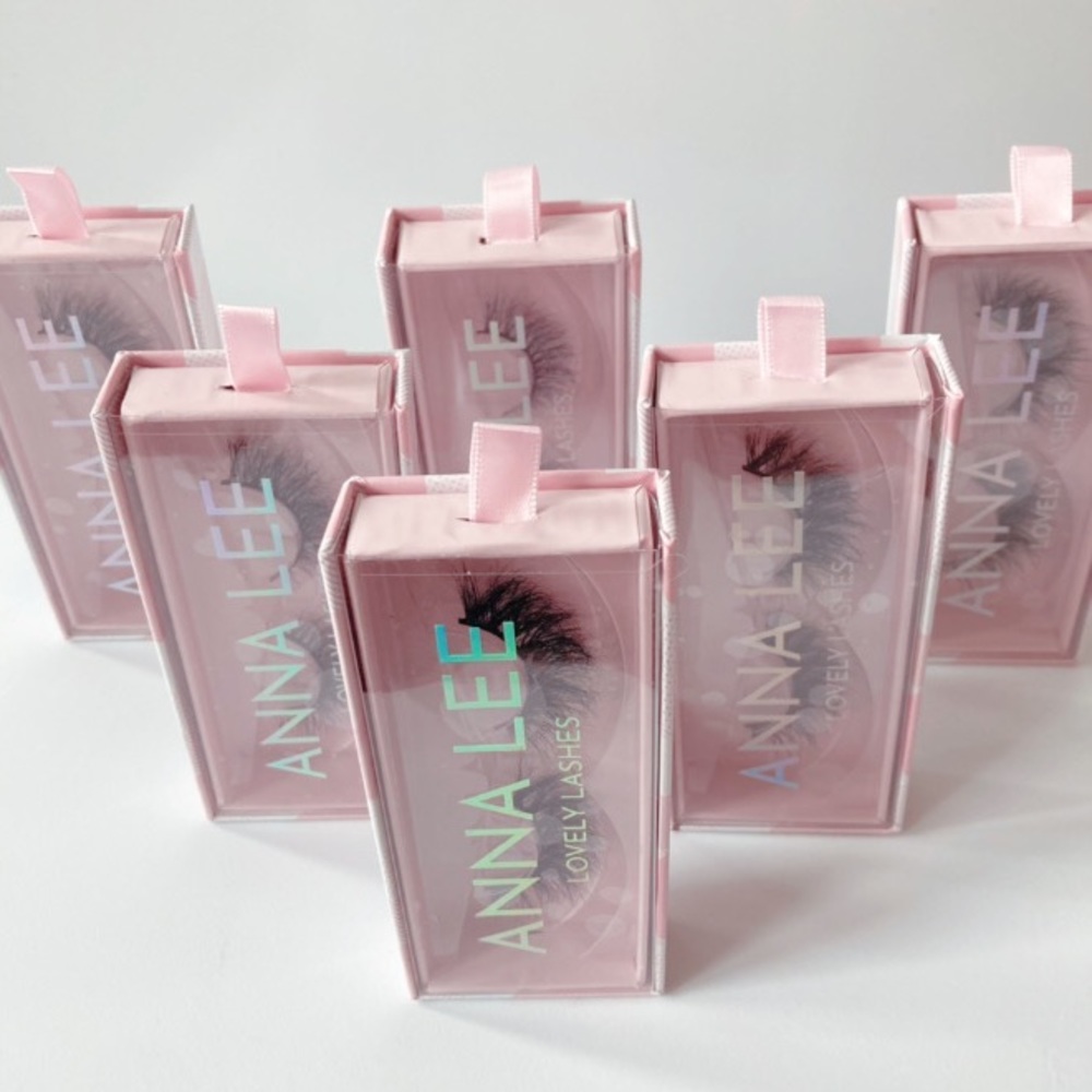 (6pairs) 3D Lashes with FREE Clear Lash Adhesive